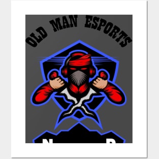 Old Man Esports Posters and Art